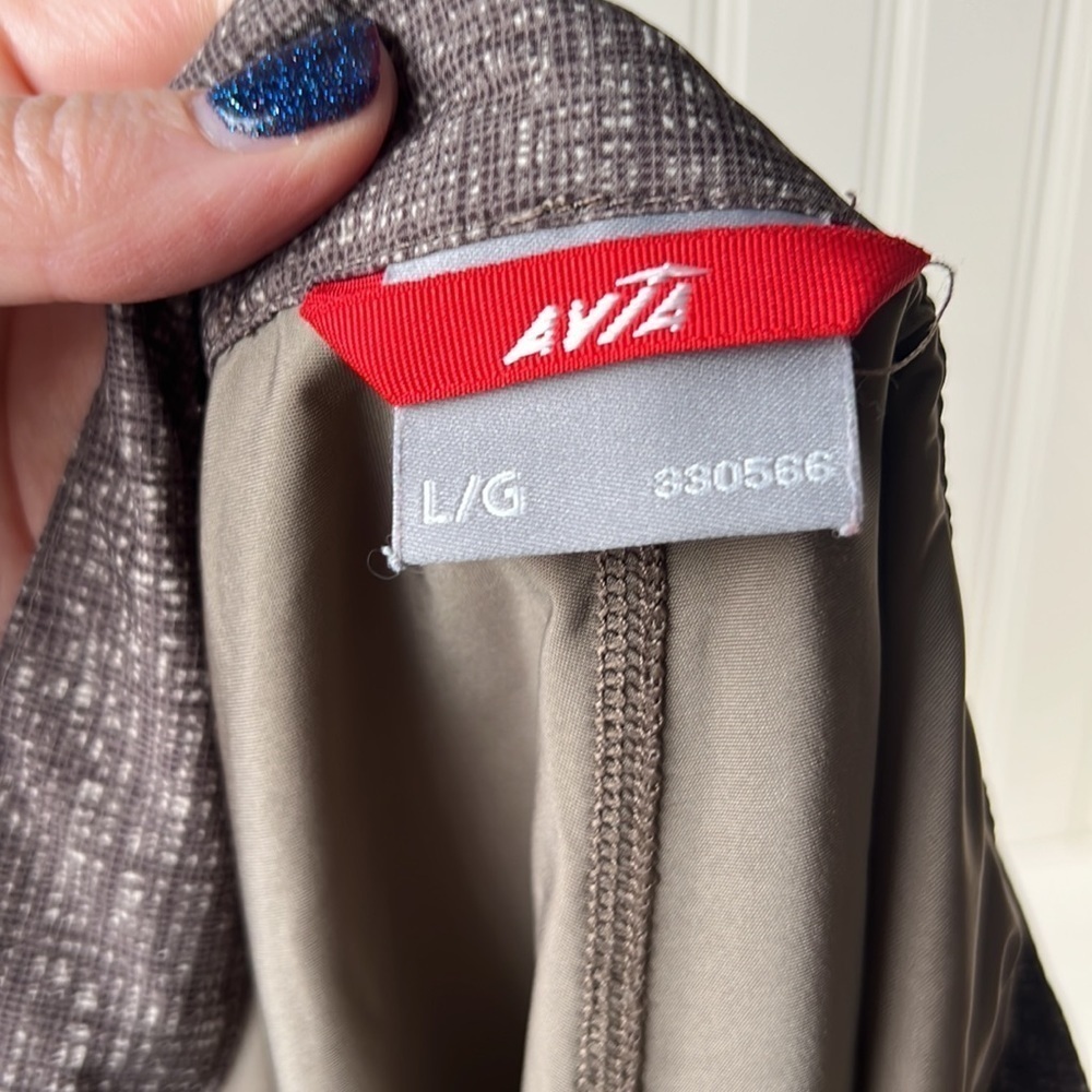 AVIA Heathered Brown Golf Skort Size Large - Picture 10 of 14